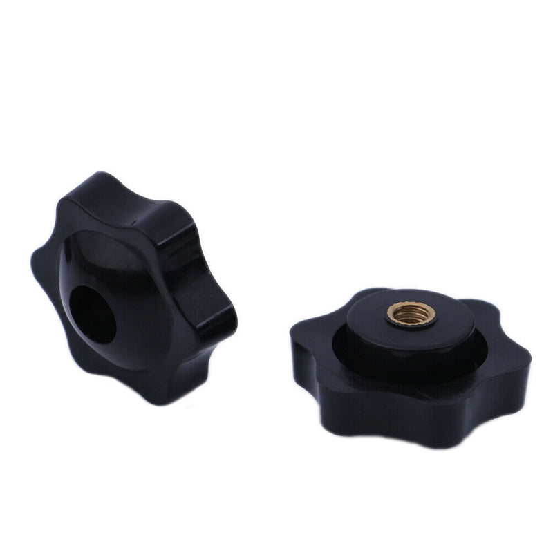 5Pcs M5 plum bakelite hand tighten nuts handle star thumb nuts manual nuts Gn