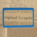 1pcs Credit Card Size 3*Magnifier Reading Magnifying Glass Pocket Magnifier