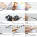 Manzilin 15Ml Crystal Extend Uv Nail Gel Extension Builder Led Polygel Nail J8H8