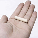 100 Pack Wooden Dowel Pins Wood Kiln Dried Fluted and Beveled