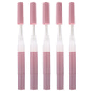 5Pcs 3ml Portable Empty Twist Pen with Brush Cuticle Oil Container Lip Gloss