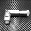 Car Oxygen Sensor Angled Extender Spacer 90 degree Extension M18 X 1.5
