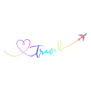 Universal Cartoon Car Decorative Stickers Plane Travel Printed Styling Decals