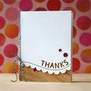 Greeting Words THANKS Metal Cutting Dies Stencil Scrapbook Paper Cards Craft M&O