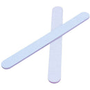 20 Nail Files Double Sided 180/100 Grit GREY Straight Emery Board