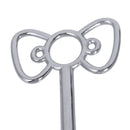 1set 2 3 Tier Cake Plate Stand Heavy Metal Center Handle Fitting Hardware R Y6Y1