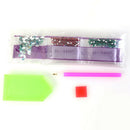 DIY Mandala Special Shaped Diamond Painting 2 Grids Students Pencil Box