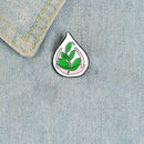Magic Plant Bottle Brooch Badge Unisex Clothing Lapel Enamel Pins (Style 1) A