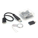 High Speed 5Gbps USB3.0 Type-C 4 Port Hub Adapter for Macbook ASUS Acer