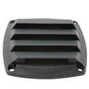 Marine Yacht Hull Air Vent Grille Cover Boat for 3inch Tube Hose - Black