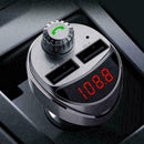 Wireless Bluetooth Car Kit FM Transmitter MP3 Player Charger Handsfree Dual E3G3