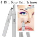2 In 1 Electric Nose Ear Trimmer Shaving Hair Removal Eyebrow Shaver Hairs  3C