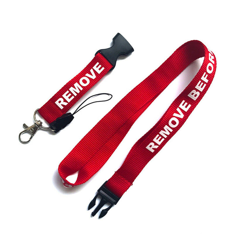 remove before flight lanyards key holder neck strap for phone card gym lanyard Z