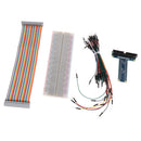 Breadboard & GPIO Board +65x Jumper Cable & Ribbon Cable for Raspberry Pi 3