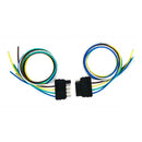 5-Pin Trailer Plug Sockets Set Trailer Wire Connector Harness Cable