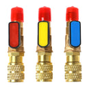 Durable SAE Refrigerant Accessories Auto Charging Hoses Ball Straight