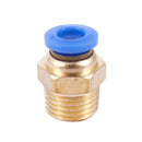 10 pcs Compressed Air Hose 13mm Male Thread 6mm Hose Connection Quick Fitti M5N5