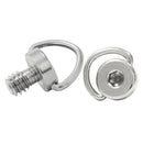1Pc Hot New C Ring 1/4"-20 Camera Tripod Plate Steel Stainless Loading Screw JR