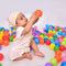 100pcs Eco-Friendly Colorful Ocean Wave Soft Balls Pool Outdoors Baby Toys