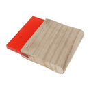 Screen Printing Squeegee Wooden Handle Ink Scraper Scratch Board red 10cm