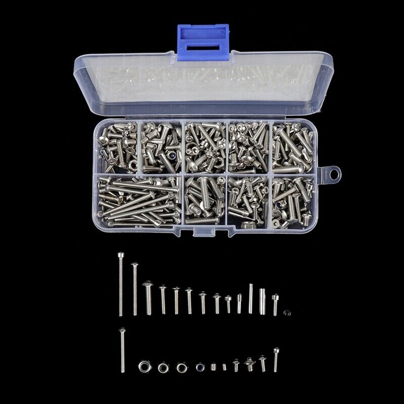 RC Cars M2 M2.5 M3 M4 Stainless Steel Hexagon Socket Head Cap Screws Nut Se H3U7