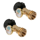 2pcs Propane Tank Gauge Level Indicator/Leak Detector for Propane