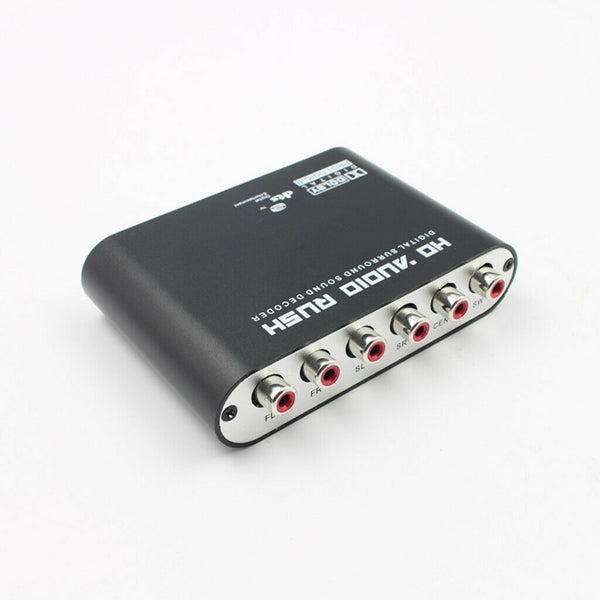 5.1 CH Digital Audio Decoder Coaxial to AC3 DTS Amplifier Analog Converter  -