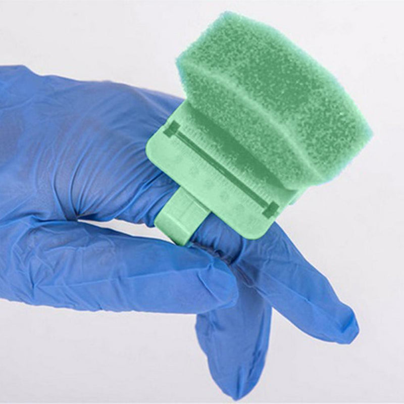 Dental Plastic Endo Clean Measuring Finger Stand Holder Ruler Finger-Ring.AU