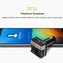 Dual USB Car Charger Auto MP3 Audio Player Bluetooth Car Kit FM Transmitter