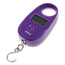 1X(WeiHeng Lcd Display 25Kg/5G Hook Hanging Luggage Fishing Pocket Scale Po