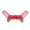 4 X 75 mm Angle clamp Right angle clip Red
