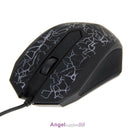USB Mouse 3 Buttons Optical Gaming Game Mouse 7 Colors LED for PC Laptop