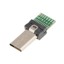 15Pin USB Terminal Plug Connector Camera Shutter Release Cable Adapter Socket