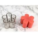 Plum Flower Candle Making Mould Soap Mold for Candle Making DIY 90x65mm