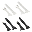 4Pack Silicone Gel Wrist Band Replacement Strap for Polar FT4 FT7 FT Watch