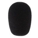 5 Pack 6mm Lavalier Lapel Tie Clip with 5 Pack Windshield Foam Soft Sponge
