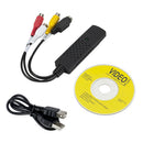 USB VIDEO AUDIO CAPTURE ADAPTER VHS TO DVD HDD TV CARD User Manual CD-ROM