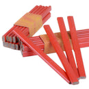 10 x 175mm Carpenters Pencils Black Lead For Builders Joiners Woodwork Hobby FT