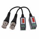 New 10 Pcs CCTV Camera Passive Video Balun BNC Connector Coaxial Cable Adapte 3C