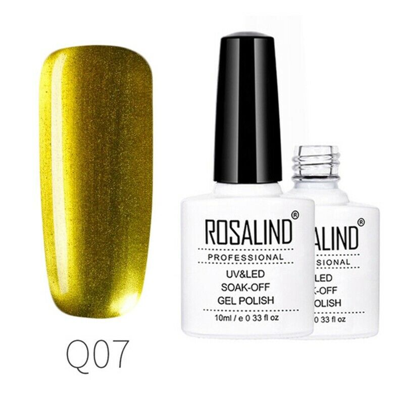 Rosalind Gel 1S 10Ml Titanium Gel Nail Polish For Nail Extension Metallic F Y5K6