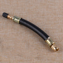 2pcs Tyre Valve Extension Adaptor Truck Bus Car Tire Stem Extender & 2pcs Clamp