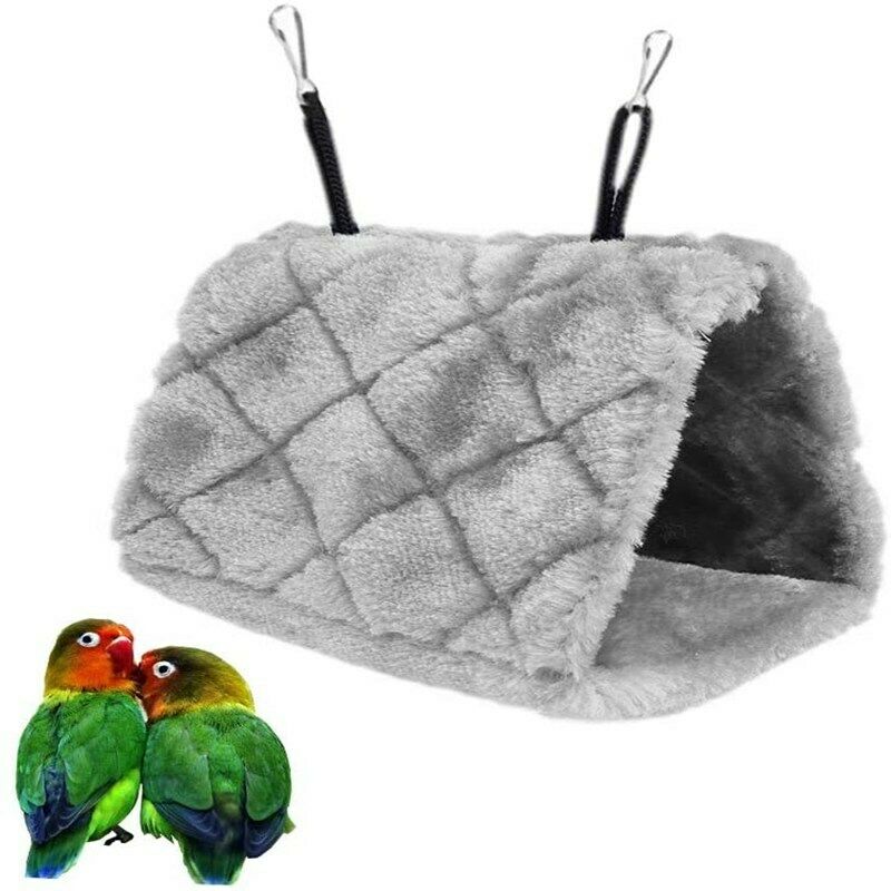 Triangle Thicken Warm Bird Nest Parrot Bed House Hammock A