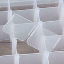 36 Grid Transparent Plastic Storage Box Adjustable Divider Cosmetic Manager