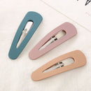12Pcs Snap Hair Clips Set Frosted Hairpins Barrette Accessories For Girls Hollow