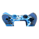 Camouflage Controller Cover for Sony PS5 Silicone Protective Guard (Blue) A