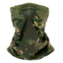 2 Pieces Silky Outdoor Motorcycle Balaclava Scarf Ski Neck Gaiter Headwear
