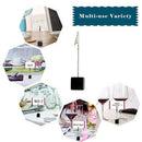 10Pcs Table Number Holder Name Place Card Holder Memo Clip Holder Stand Not
