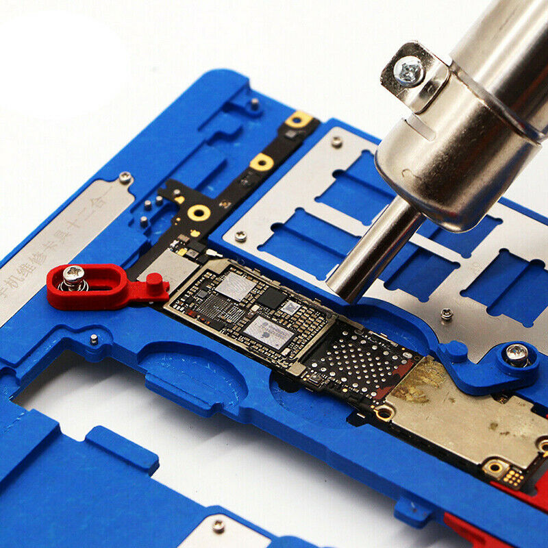 12pcs Hot Air Gun Nozzle Set For 850 Series 852D HOT AIR GUN BGA Rework StaS Ew