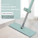 Dry Wet Flat Floor Mop Washable Microfiber Cleaning Pads Home Floor Clean Ws Gw