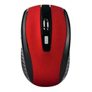 2.4GHz Wireless Optical Mouse 6 Buttons USB Receiver 2000 DPI Mice (Red)